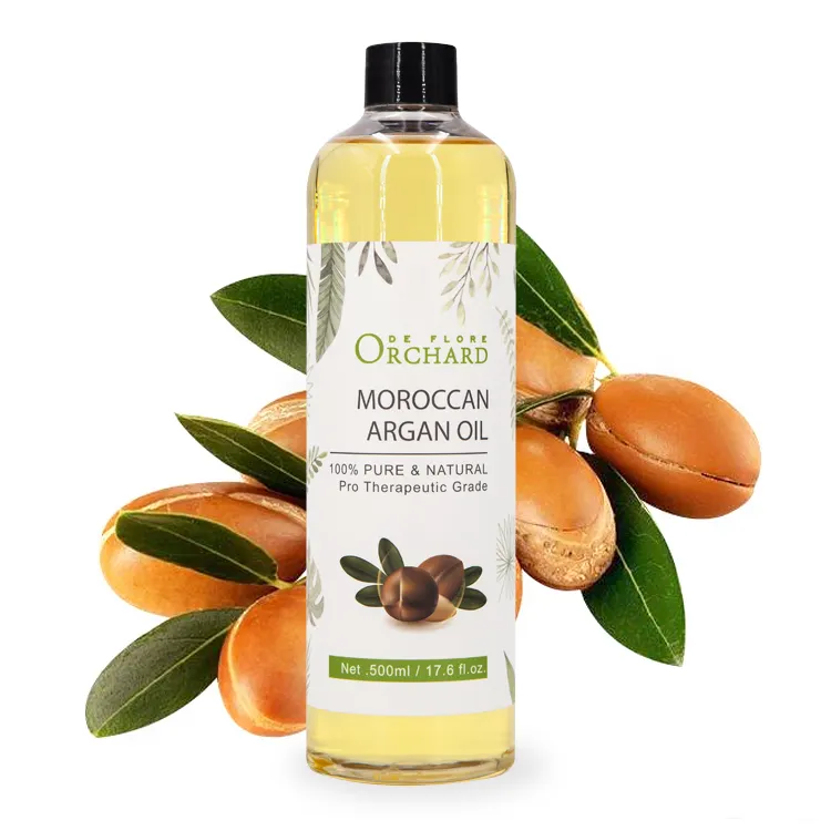 Private Label Atacado 100% pure Natural Organic Óleo de Argan marroquino Óleo Essencial Para O Tratamento Do Cuidado de Cabelo