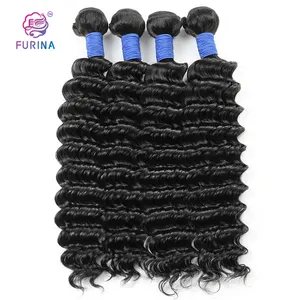 Embalagens para Extensões de Cabelo Humano de Trama Weave Bundle Virgem Cru Não Transformados Feixes de Cabelo Peruano