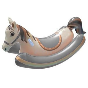 Waterhan Hamaca de Agua Inflable Ligera de PE con Diseño de Caballo, Personalizada, Flotante, para Piscina, Río, <span class=keywords><strong>Playa</strong></span> y Exteriores, para Adultos - Product Image 6