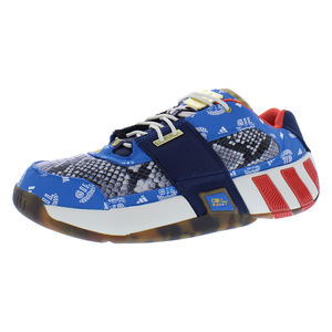 Adidas Agent Gil Restomod Baskets Unisexe Taille 10 Bleu Marine Collège Doublure en Maille Chaussures de Marche Tendance Rehaussantes - Product Image 1