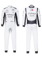 Combinaison de course une pièce imperméable, respirante et coupe-vent pour moto, uniforme d'entraînement de vitesse, costume de cosplay