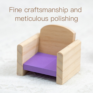 Juego <span class=keywords><strong>de</strong></span> Muebles <span class=keywords><strong>de</strong></span> <span class=keywords><strong>Madera</strong></span> Ecológicos <span class=keywords><strong>para</strong></span> <span class=keywords><strong>Casa</strong></span> <span class=keywords><strong>de</strong></span> <span class=keywords><strong>Muñecas</strong></span>, <span class=keywords><strong>para</strong></span> Niños, Juego <span class=keywords><strong>de</strong></span> Roles, Regalos - Cocina, Dormitorio y Baño, Mini Muebles <span class=keywords><strong>de</strong></span> Juguete - Product Image 5