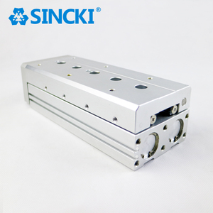 Cilindro Neumático <span class=keywords><strong>de</strong></span> Posicionamiento <span class=keywords><strong>de</strong></span> Doble Acción SINCKI HLS con Mesa Deslizante <span class=keywords><strong>de</strong></span> Precisión Compacta y <span class=keywords><strong>1</strong></span> Año <span class=keywords><strong>de</strong></span> Garantía - Product Image 4