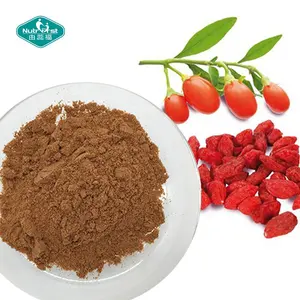 Chinese Wholesale Organic Goji Fruit Juice Powder Wolfberry Extract Goji Berry Freeze Dried Powder Water Soluble