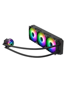 Làm mát bằng nước tản nhiệt tùy chỉnh ODM màn hình làm mát đầu CPU tản nhiệt chất lỏng làm mát CPU Cooler RGB cho <span class=keywords><strong>PC</strong></span> sơn 3pin 200W ANSI - Product Image 5