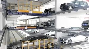 Thiết bị đỗ xe ô tô câu đố cơ khí tự động hệ thống đỗ xe dọc thủy lực tự động tiết kiệm không gian thiết kế đưa đón - Product Image 2