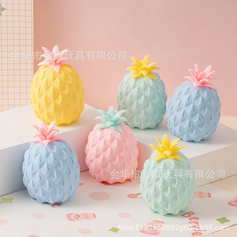 macaron mixed colors-small pineapple-1 piece