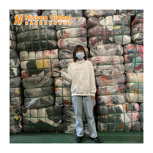 厂家直销供应女婴复古Balle De Friperie 1er Choix Londre品牌t恤工厂包二手衣服 - Product Image 4