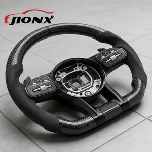 Volant de voiture en fibre de carbone en promotion pour Mercedes Benz CLS 350 W157 W218 W219 W257 53 63 A45 A 45 W176 W177 Series - Product Image 5