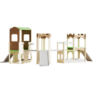 Tobogán Redondo de Plástico para Bebés, para Jugar en Interiores, para Escalar y Deslizarse, para Bebés y Niños Pequeños, Estructura de Escalada Pequeña para Uso Doméstico en Interiores - Product Image 5