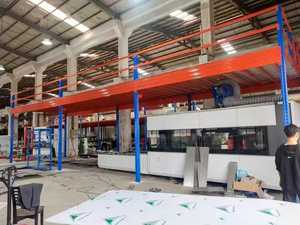 Plataforma de Mezanino de Aço em Múltiplos Níveis com Guarda-Corpo para Armazenamento em Armazéns Industriais - Product Image 3