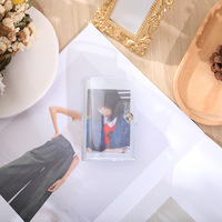 Nouvel album photo DIY rectangulaire en PVC style marguerite de 1, 2 et 3 pouces, avec inserts de poche pour photos d'identité, modèle 2026