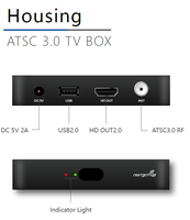 Hengli ATSC 3.0 NextGen TV 4K TV BOX, boîte TV Android 11 haute performance, Amlogic S905Y4, lecteur multimédia intelligent HD, décodeur