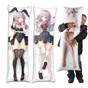 Japanisches Anime Ganzkörperkissen DIY Hochwertiges Langes Körperkissen Personalisiertes Dakimakura Anime-Mädchen Gestrickt für den Heimgebrauch - Product Image 1