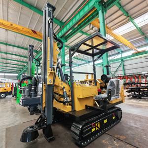 สว่านเจาะเสาเข็มเครื่องยนต์ดีเซลแบบเกลียวไฮดรอลิก CE - Product Image 2