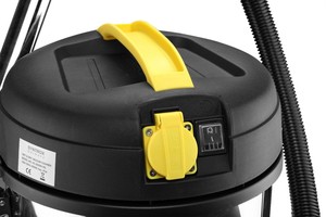 Aspirateur Cyclonique Humide/Sec Double Usage K-D/W avec Filtre HEPA, Acier Inoxydable, Prises de Courant Personnalisables, Emballage - Product Image 6