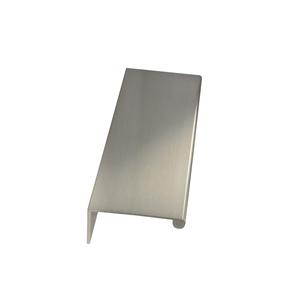 <span class=keywords><strong>Quincaillerie</strong></span> de <span class=keywords><strong>meuble</strong></span> d'armoire de cuisine à <span class=keywords><strong>montage</strong></span> arrière, Nickel brossé commode de chambre à coucher poignées de traction de bord de doigt - Product Image 4