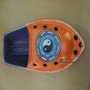 Educational <b>Toys</b> Pop Pop Steam Tin <b>Boats</b> Yin Yang Hand Painted Models Wholesale Supplier From India - Product Image 1