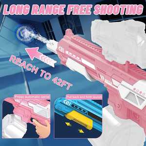 <span class=keywords><strong>2</strong></span> In 1 Modus M416 Elektrisch Waterpistool Met 1350Ml Hoge Capaciteit, Hoge Druk Automatische Spuitpistolen Voor Volwassenen Bereik Tot 36-42ft - Product Image 5