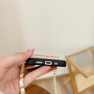 Funda de Lujo para Teléfono con Cartera y Tarjetero de PU, Diseño Cruzado y Resistente <span class=keywords><strong>a</strong></span> Caídas para iPhone 17 Pro Max, Funda para iPhone para Mujer Compatible con 16 14 15 <span class=keywords><strong>13</strong></span> - Product Image 6