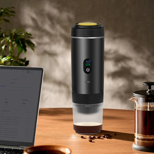 Mini <span class=keywords><strong>cafetera</strong></span> <span class=keywords><strong>Espresso</strong></span> recargable por USB, función <span class=keywords><strong>de</strong></span> calefacción <span class=keywords><strong>de</strong></span> 20 bares, máquina portátil automática para hoteles y coches - Product Image 2