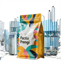 Sachet vertical autoportant personnalisé en PE/CPE imprimé en héliogravure de qualité alimentaire avec fermeture éclair pour aliments pour animaux (viande séchée, poulet)