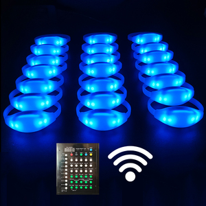 Giáng Sinh Nguồn Cung Cấp Bên Đài Phát Thanh Điều Khiển LED Vòng Đeo Tay Điều Khiển Từ Xa DMX Điều Khiển LED Vòng Đeo Tay Buổi Hòa Nhạc - Product Image 2