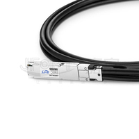 Câble DAC de brassage actif en cuivre Twinax 800 Gbit/s OSFP FIN vers 2x400G OSFP FIN pour Ethernet 5G 800 Gigabit (800GbE)