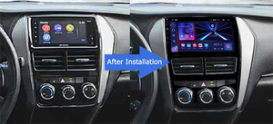 <span class=keywords><strong>Android</strong></span> 10 9 "2Din coche GPS Navi Radio unidad principal soporte Wifi Radio coche REPRODUCTOR DE Dvd para Toyota Vios Manual aire acondicionado 2018 - Product Image 6