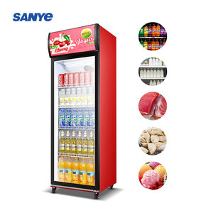 Réfrigérateur commercial vertical à porte vitrée pour boissons gazeuses, bières, boissons énergisantes, congélateur utilisé dans les bars, les épiceries et les restaurants - Product Image 5