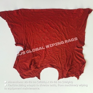 Paños de Limpieza de Algodón 100% Industriales, Paños de Tela de Felpa de Colores Surtidos, Paños de Camiseta para Limpieza - Product Image 3