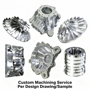Fabrication sur mesure OEM de pièces usinées CNC de précision à 5 axes, en aluminium 6061-T6, 6063, 7075, en titane, en acier inoxydable, en laiton, hélices - Product Image 1