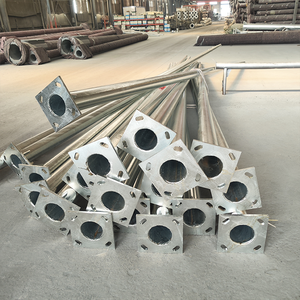 Poste <span class=keywords><strong>de</strong></span> Luz Callejero Octogonal/Cónico <span class=keywords><strong>Galvanizado</strong></span> en Caliente <span class=keywords><strong>de</strong></span> Alta Calidad para Exteriores, Personalizable por el Fabricante, <span class=keywords><strong>de</strong></span> 6m, 7m, 8m, 9m - Precio - Product Image 4