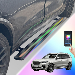 Pedane Elettriche Retrattili WEIJIA con LED, Anti-Pizzicamento, Impermeabili, Accessori <span class=keywords><strong>Auto</strong></span> Compatibili con <span class=keywords><strong>BMW</strong></span> <span class=keywords><strong>X6</strong></span> 2024 - Product Image 1