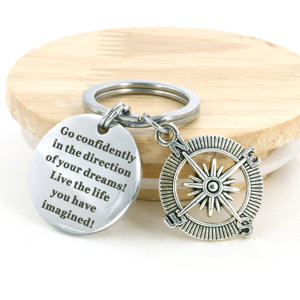 Keychain Kim Loại Nhôm Cá Nhân Men <span class=keywords><strong>Spinner</strong></span> Thần Cử Khách Sạn Cadeau Anh Úc Cổ Điển Hình Trái Tim Nfc Hộp Thuốc - Product Image 4