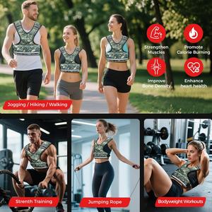 Chaleco con Peso Ajustable, Chaleco de Entrenamiento para Mujeres y Hombres, Chaleco con Peso para Entrenamientos en Casa, Correr, Caminar y Entrenamiento de Fuerza - Product Image 6