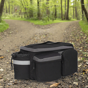 Đa chức năng Oxford vật liệu xe đạp phía sau giá thân pannier hành lý tàu sân bay Túi xách vai túi đi xe đạp xe đạp ghế sau túi - Product Image 1