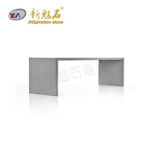 Nuevos Materiales de Construcción de Piedra, Silla de Concreto Minimalista UHPC GRC, Muebles de Hotel para Interiores y Exteriores - Product Image 5