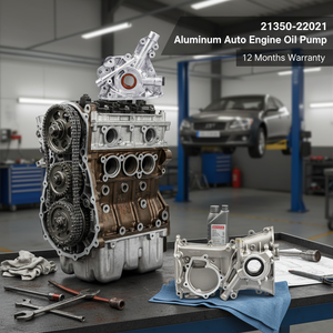 ปั๊มน้ำมันเครื่องอะลูมิเนียม 21350-2E021 สำหรับรถยนต์ ELANTRA SEDAN 1.8L DOHC-MPI พร้อมการรับประกัน 12 เดือน - Product Image 3