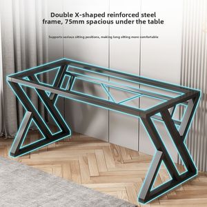 โคมไฟตั้งโต๊ะในบ้านและคอมพิวเตอร์ตั้งโต๊ะแบบเรียบง่ายทันสมัยโต๊ะสำนักงานหรูหราการเรียนรู้ในห้องนอน - Product Image 5