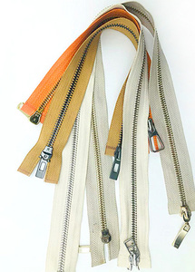 Hengda nhà máy customizedzipper răng hai cách mở <span class=keywords><strong>6</strong></span> inch tách dây kéo Poly Băng #5 bạc dây kéo hai cách mở kết thúc - Product Image 3