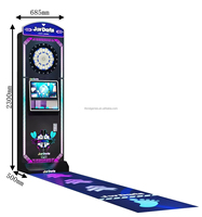 IFD nouveau jeu à jetons à venir Machine à fléchettes électronique jeux d'arcade commerciaux prix usine adapté à la barre avec jeu de fléchettes