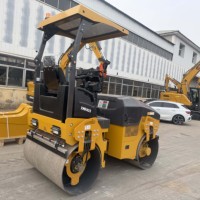 Rouleau compresseur routier XMR403 de 4 tonnes à prix d'usine avec une capacité de compactage élevée