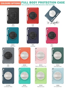 <span class=keywords><strong>2022</strong></span> iPad 10e génération 10.9 pouces accessoire de tablette étui de protection en TPU antichoc et robuste matériau <span class=keywords><strong>PC</strong></span> - Product Image 4