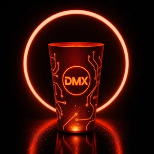 <span class=keywords><strong>แก้ว</strong></span>เรืองแสง LED ควบคุมด้วย DMX512 ขนาด 14 ออนซ์ <span class=keywords><strong>แก้ว</strong></span>ค็อกเทลเรืองแสงแบบไร้สาย ซิงโครไนซ์ได้ ผลิตจากพลาสติก PS สำหรับงานคอนเสิร์ต - Product Image 1