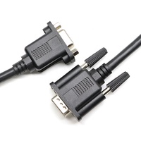 Kabel Monitor VGA HDB15p 1080P Kabel VGA Twisted Pair HD15P VGA ke PC Digunakan untuk Kabel Multimedia dan Proyektor