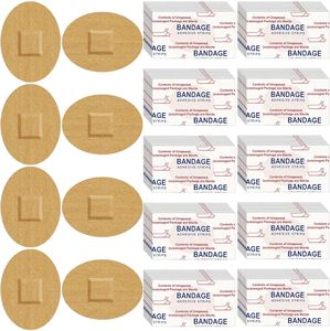 뜨거운 판매 대형 저자 극성 부직포 의료용 접착제 상처 드레싱 주문 반창고 상처 붕대 석고 응급 처치 - Product Image 5