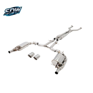 Sistema de Escape Catback de Acero Inoxidable Directo de Fábrica con Válvula de Silenciador para <span class=keywords><strong>Lexus</strong></span> RX270 RX300 RX330 RX350 RX400h <span class=keywords><strong>RX450h</strong></span> RX350L - Product Image 3