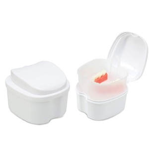 Boîte de rangement orthodontique multifonction pour appareils dentaires, accessoires de blanchiment des dents, prothèses dentaires et protège-dents - Product Image 1