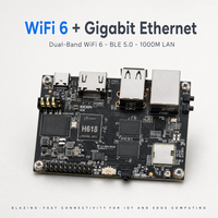 Placa de Desarrollo Allwinner H618, Placa Base Integrada con Linux/Android/Ubuntu para Módulo Central AI/IoT Wi-Fi